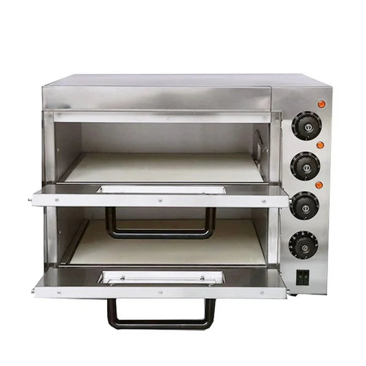 16" Twin Deck Electric Pizza Oven