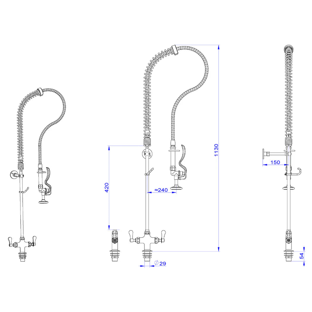 Commercial Pre Rinse Tap