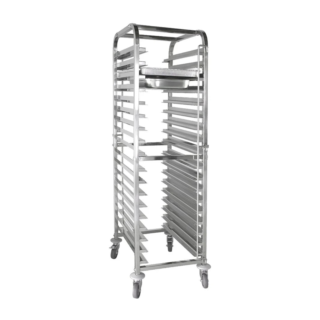 18 Tier Stainless Steel Catering Trolley