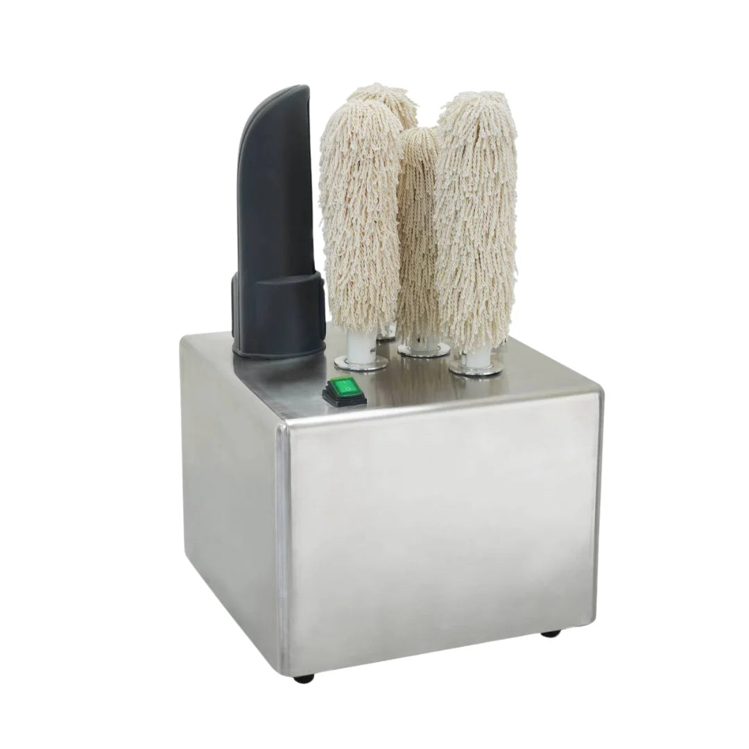 5 Brush Glass Dryer/Polisher