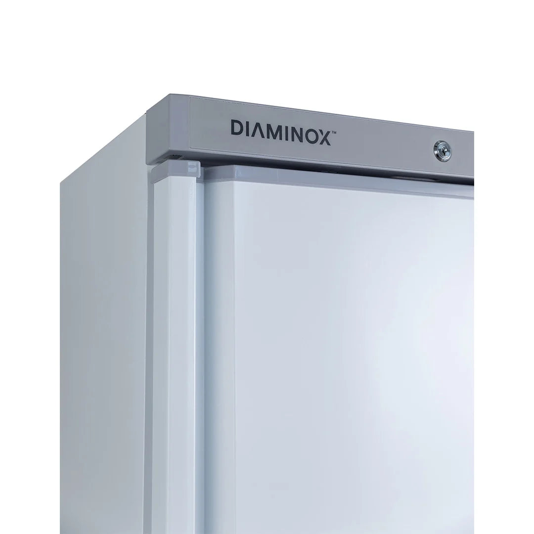 Diaminox Single Door Upright Commercial 326L Freezer - White
