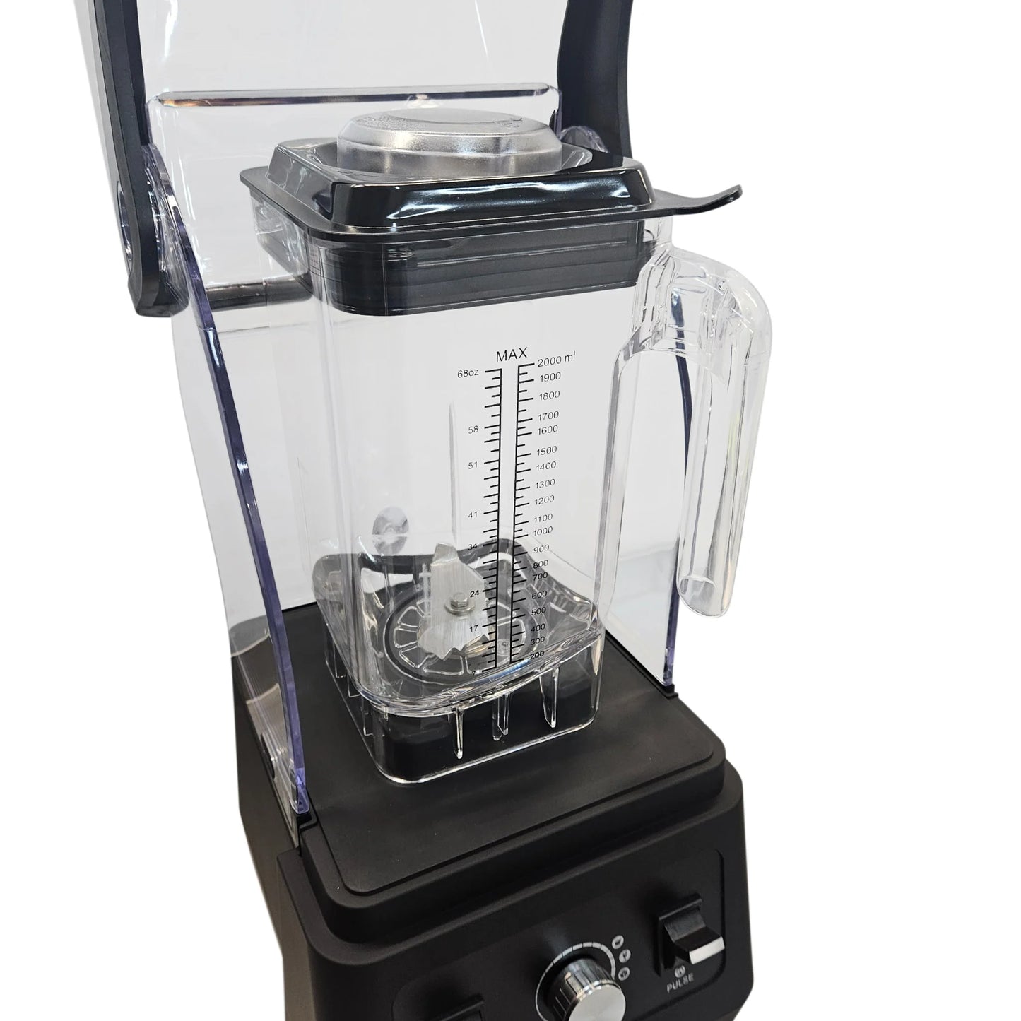 Diaminox Commercial Manual Blender with Sound Enclosure 2L