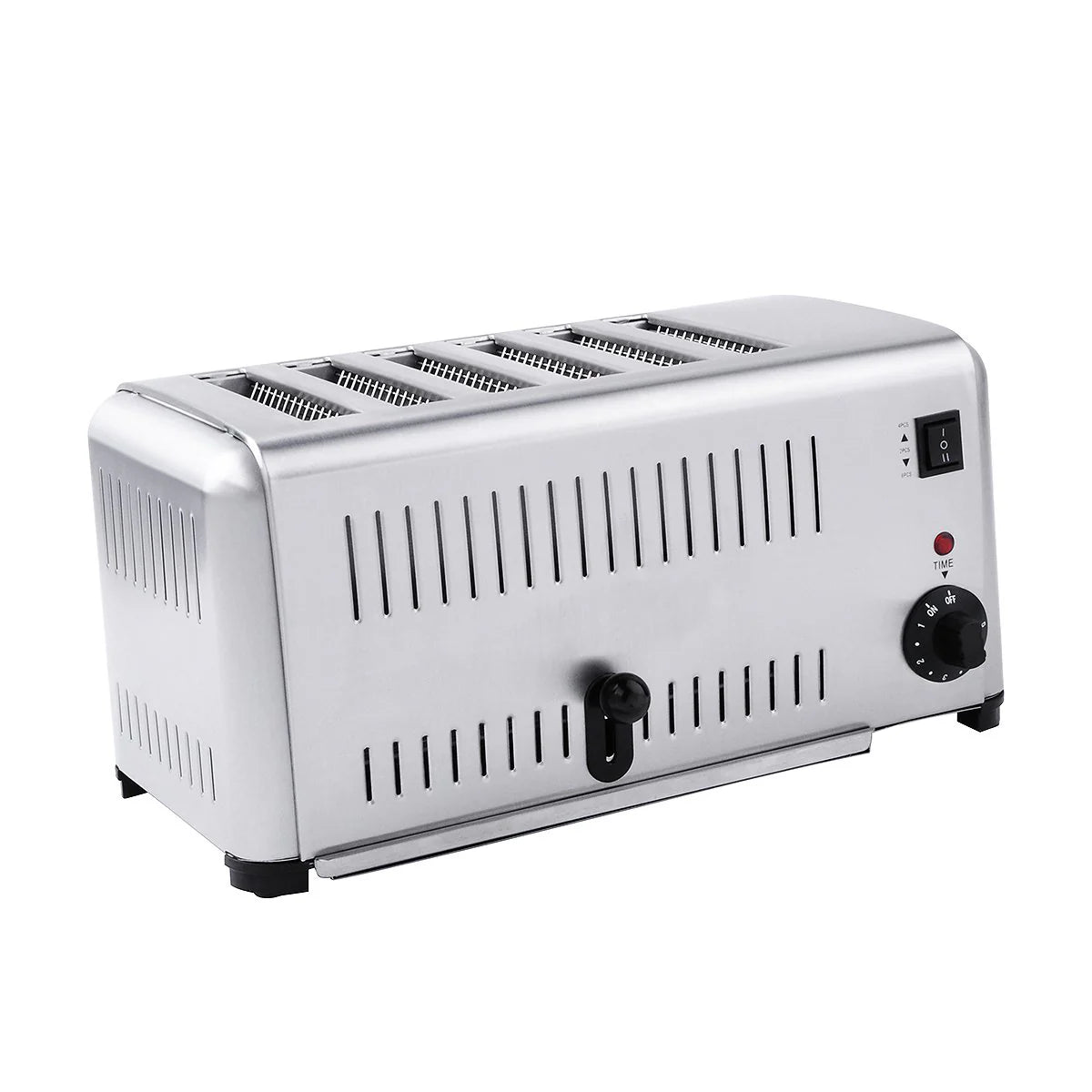 Stainless Steel 6 Slot Toaster
