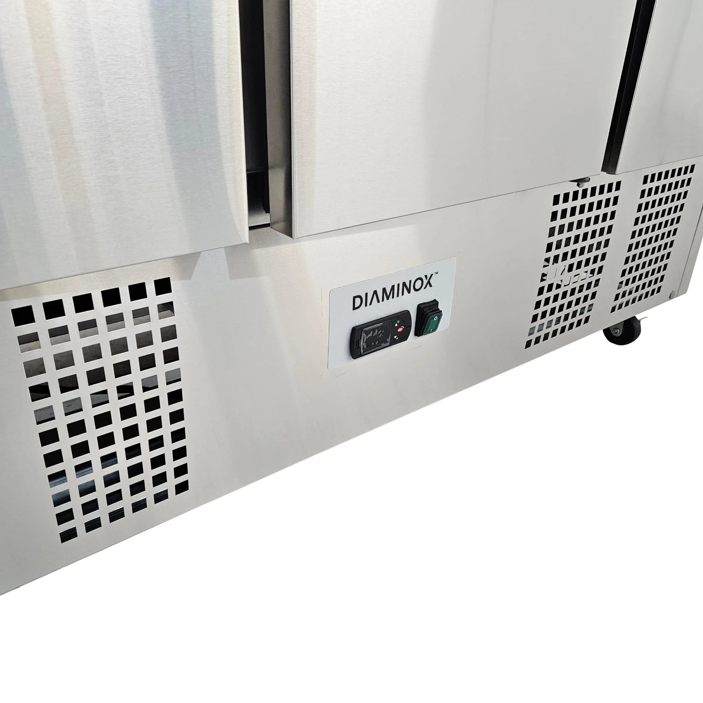 Diaminox Triple Door Counter Bench Fridge with Marble Top 248L