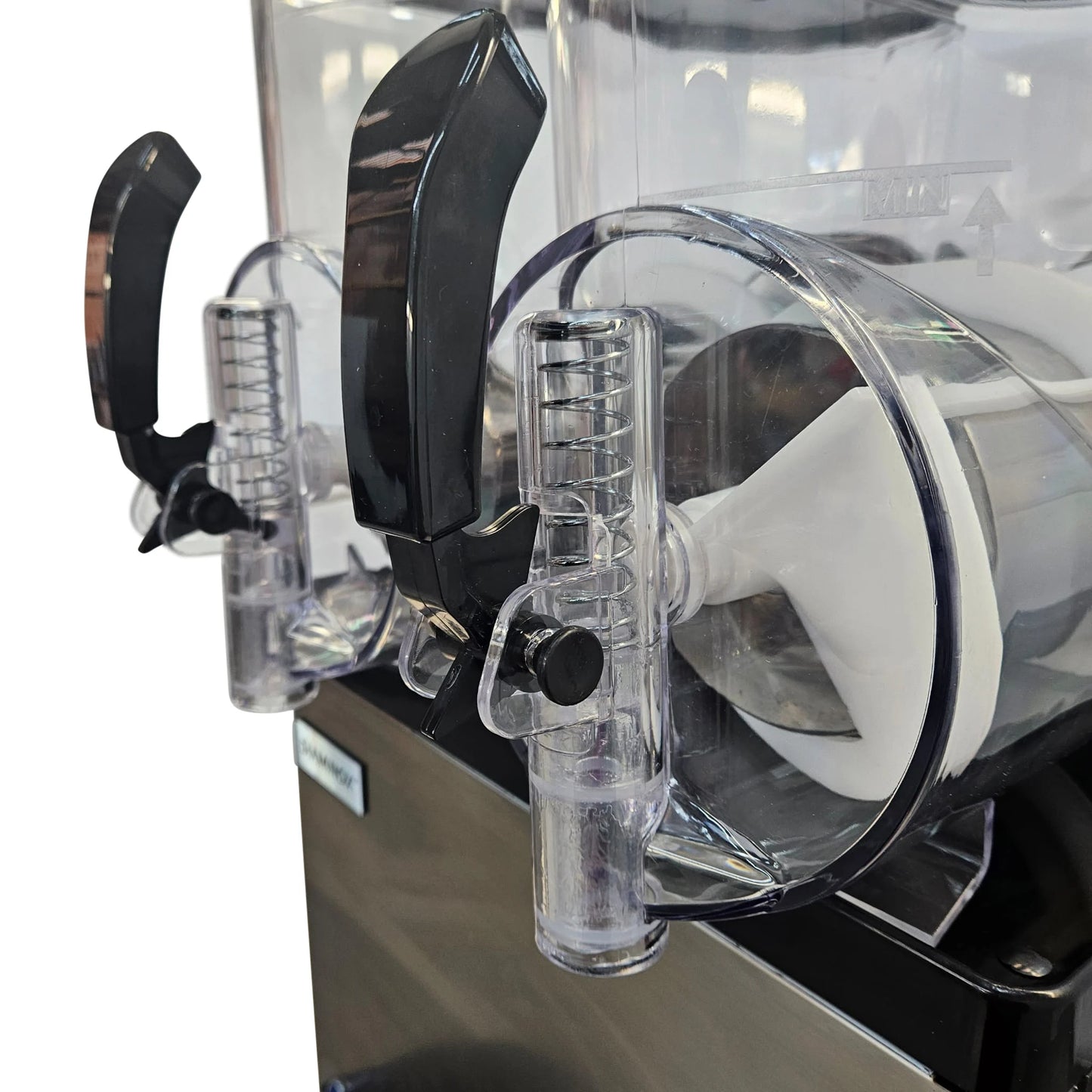 Rounded Double Tank Slush Machine - 2 x 10L
