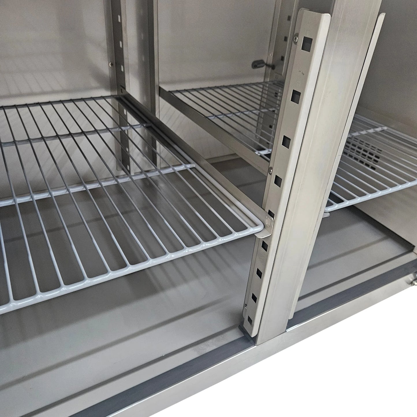 Diaminox Double Door Counter Bench Fridge 360L
