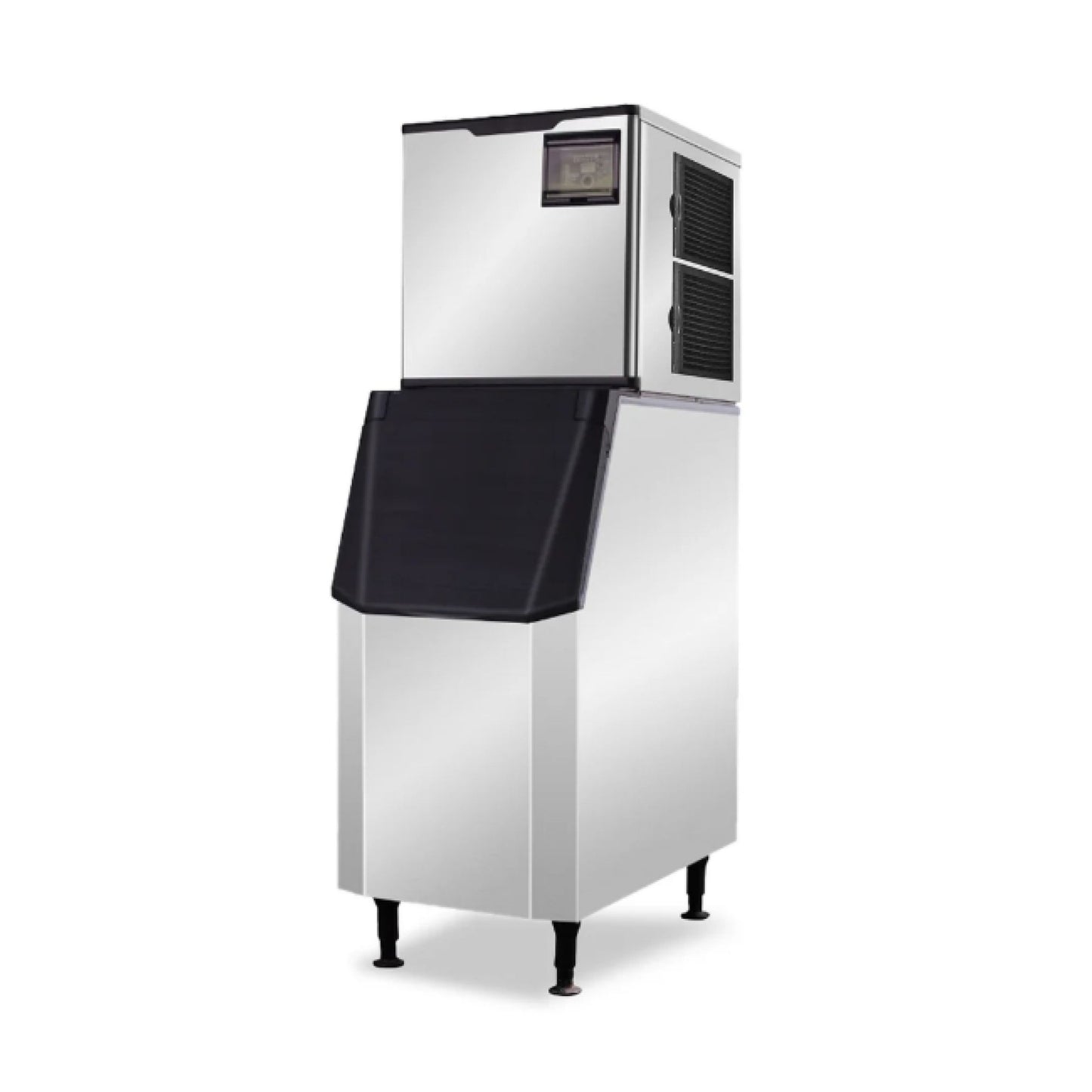 Commercial Modular Head Ice Machine with Storage Bin - 318kg/24hr