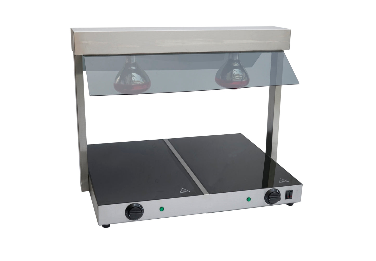 Double Buffet Food Warmer with Heated Gantry