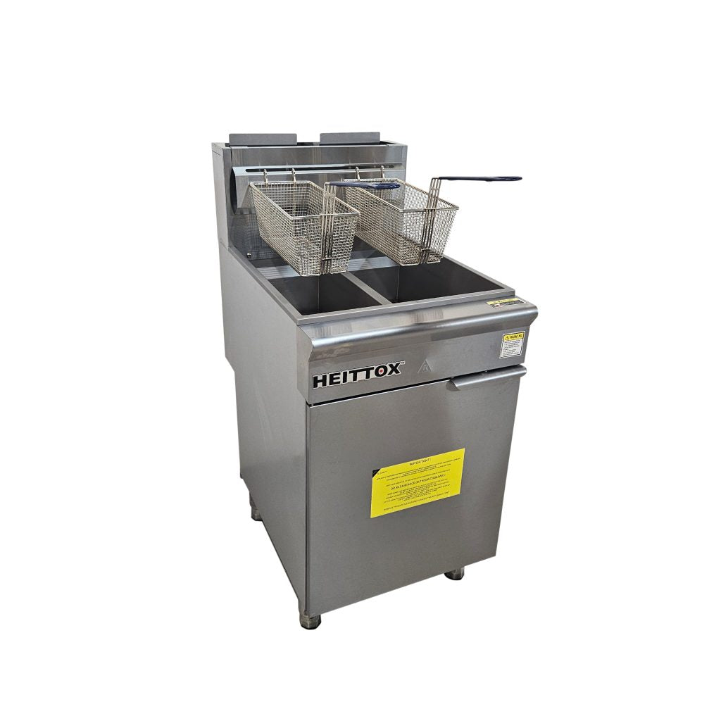 Heittox Freestanding Twin Tank 2 x 18.5L Fryer
