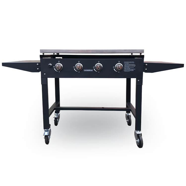 Commercial Outdoor 4 Burner Gas Griddle