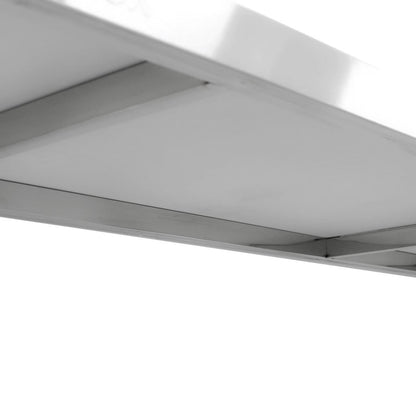 Diaminox Stainless Steel Table With 2 Shelves