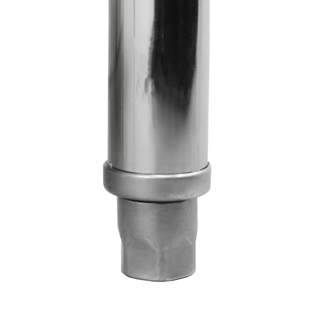 Diaminox Stainless Steel Table With 2 Shelves