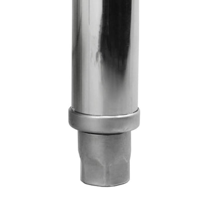 Diaminox Stainless Steel Upstand Table With 3 Shelves
