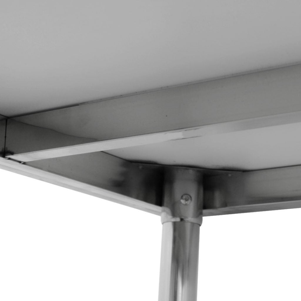 Diaminox Stainless Steel Table With 1 Shelf