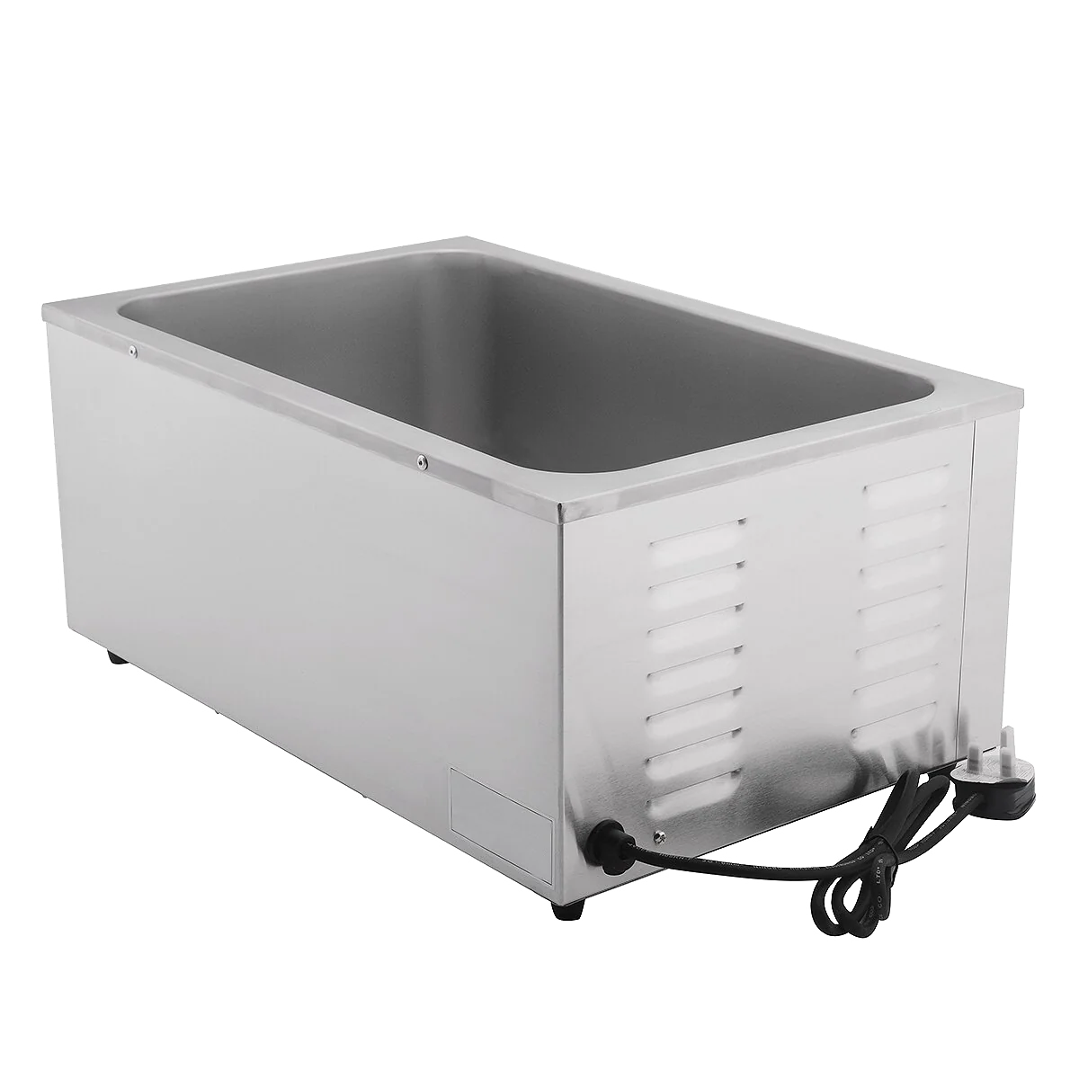 Commercial Stainless Steel Bain Marie Food Warmer - GN 1/1 150mm Depth