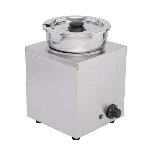 Commercial Stainless Steel Single Pot Bain Marie Food Warmer - Multiple Sizes