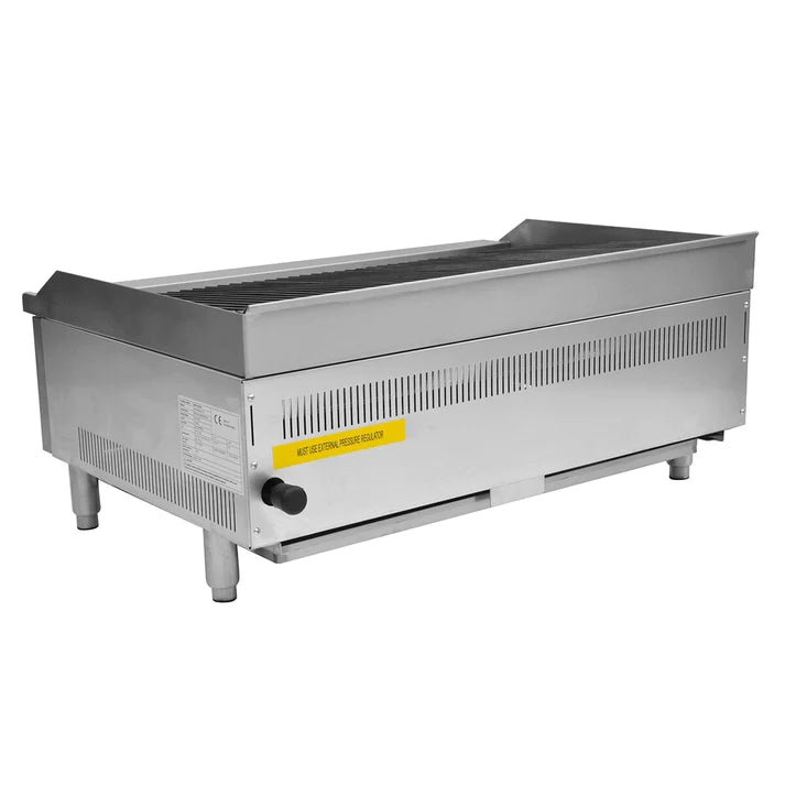 900mm 3 Burner Gas Countertop Chargrill