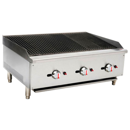 900mm 3 Burner Gas Countertop Chargrill