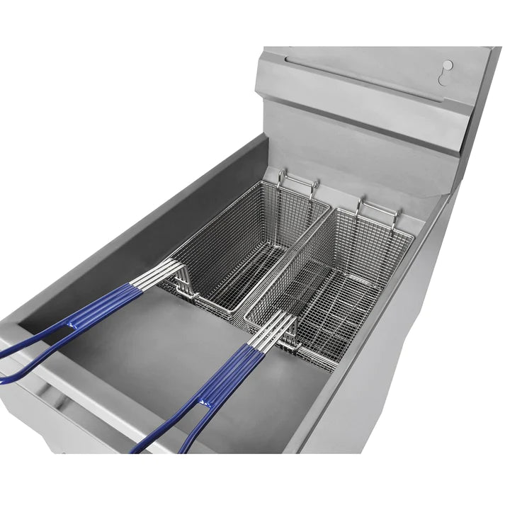 4 Burner Single Tank 23 Litre Gas Fryer