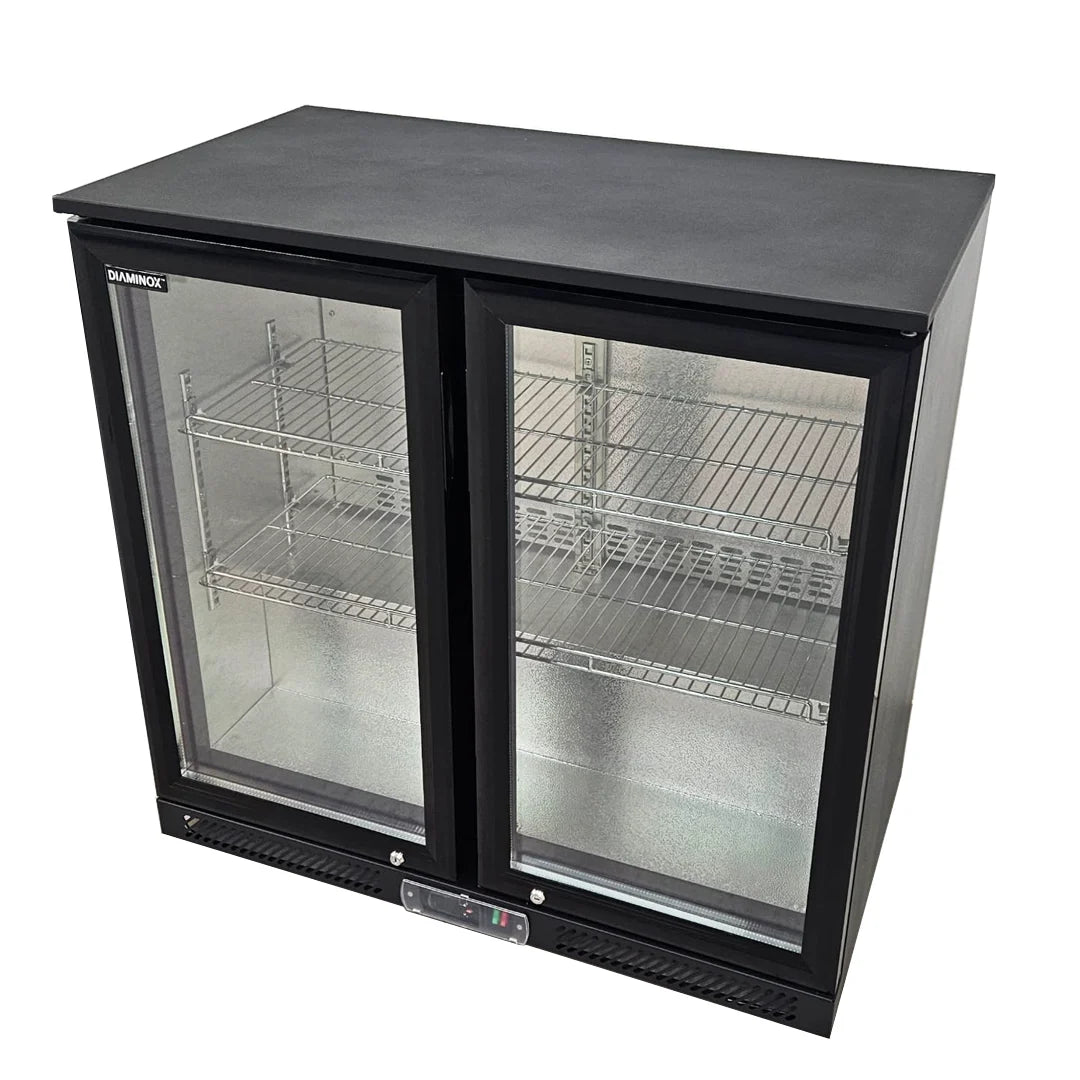 Diaminox Hinged Double Door Bar Bottle Cooler