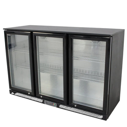 Diaminox Hinged Triple Door Bar Bottle Cooler