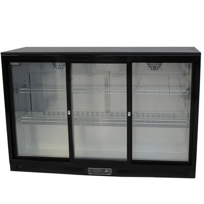 Diaminox Sliding Triple Door Bar Bottle Cooler