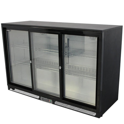 Diaminox Sliding Triple Door Bar Bottle Cooler