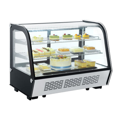 Commercial Countertop 160L Curved Display Fridge