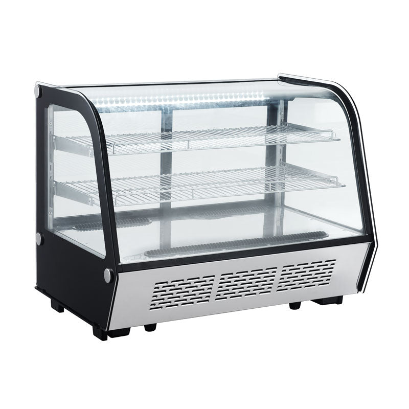 Commercial Countertop 160L Curved Display Fridge