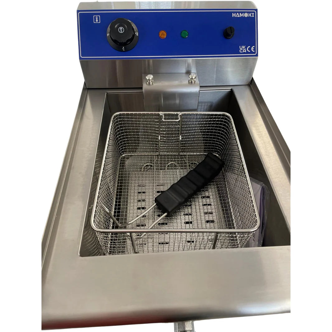 Countertop Electric Fryer Single Tank with Tap