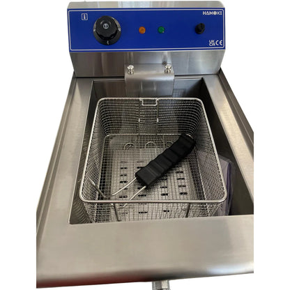 Countertop Electric Fryer Single Tank with Tap