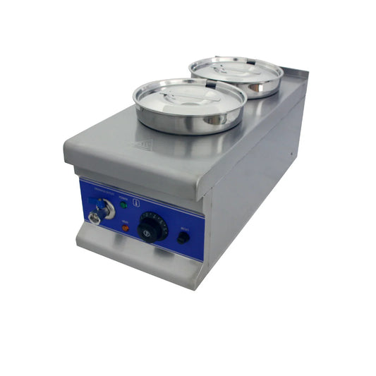 Commercial Stainless Steel Bain Marie Food Warmer - 2 x 4L