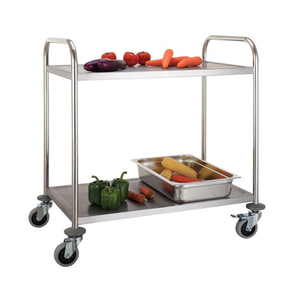 Serving Trolley 2 Tier With Castors