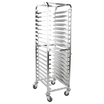 18 Tier Stainless Steel Catering Trolley