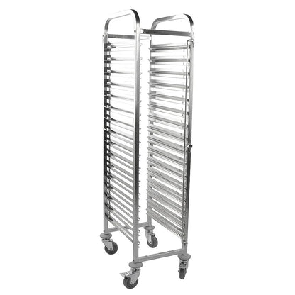 16 Tier Stainless Steel Catering Trolley