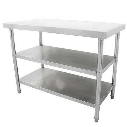 Diaminox Stainless Steel Table With 2 Shelves