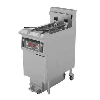 Hamoki Freestanding Electric Open Fryer 2 x 13L