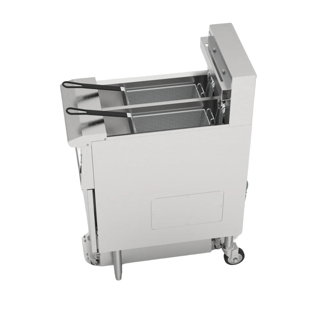 Hamoki Freestanding Electric Open Fryer 2 x 13L