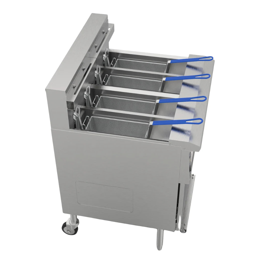 Hamoki Freestanding Electric Open Fryer 4 x 13L