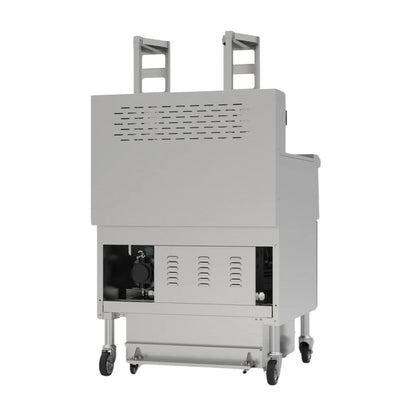 Hamoki Freestanding Electric Auto-Lift Open Fryer 2 x 26L