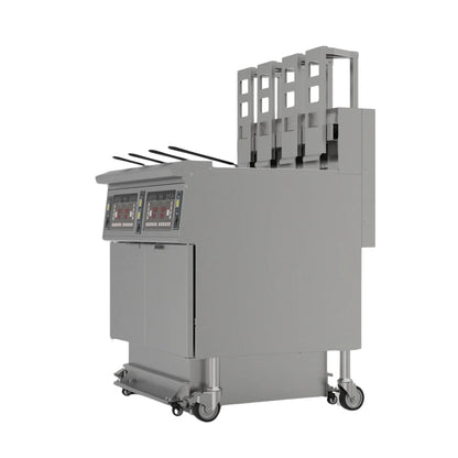Hamoki Freestanding Electric Auto-Lift Open Fryer 4 x 13L