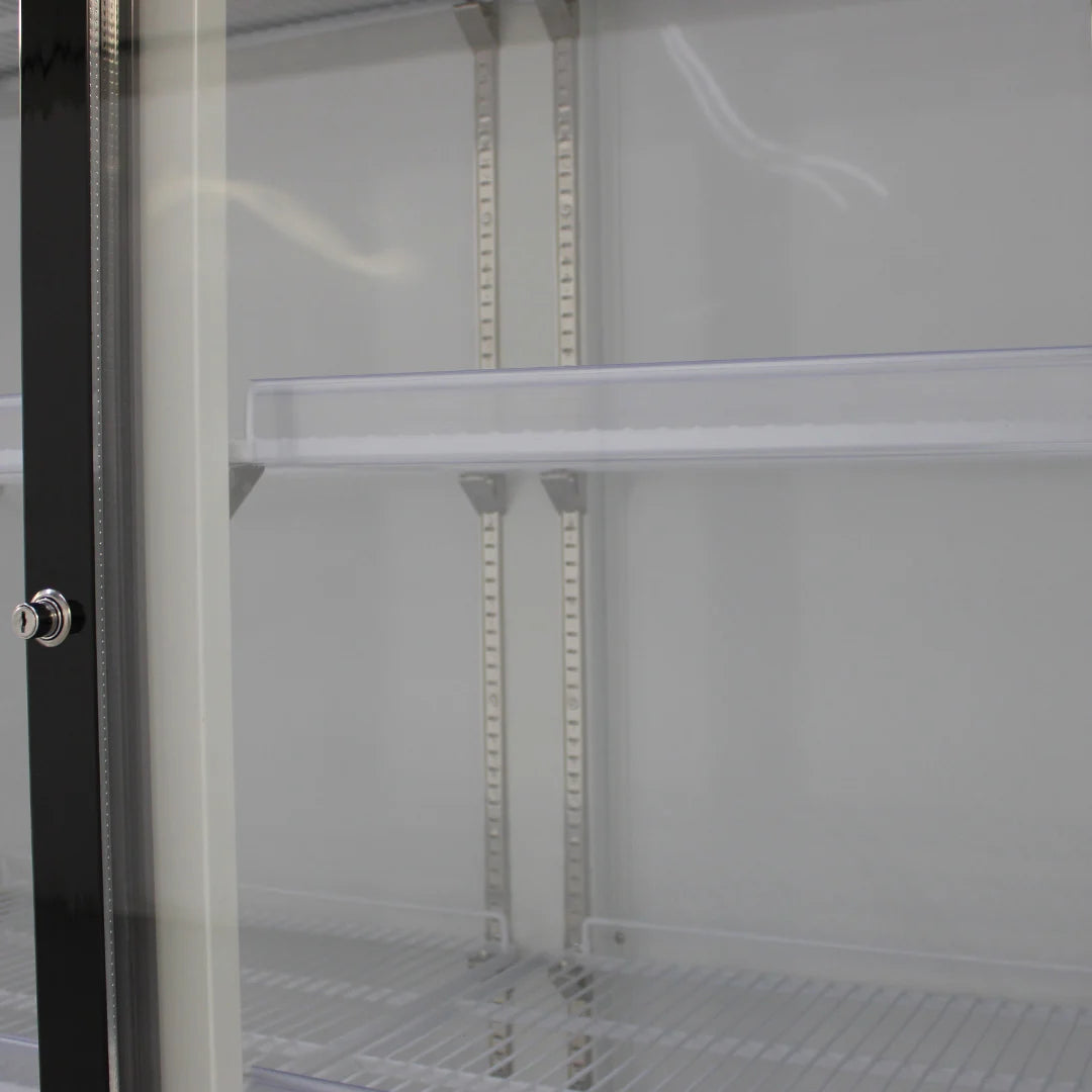 Diaminox Double Door Glass 900L Display Fridge