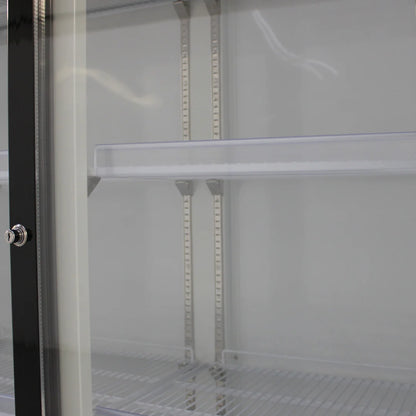 Diaminox Double Door Glass 900L Display Fridge