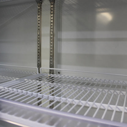 Diaminox Double Door Glass 900L Display Fridge
