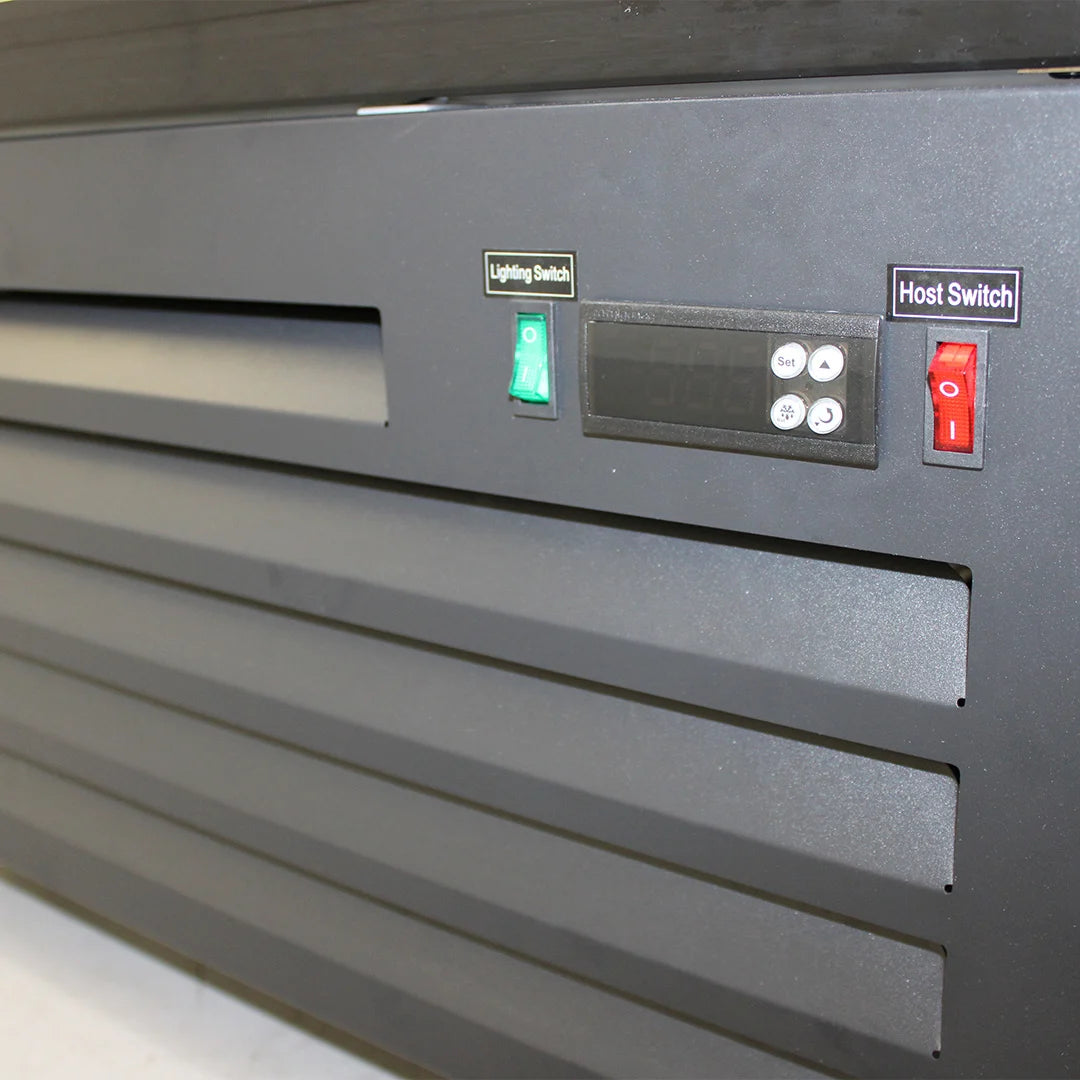 Diaminox Triple Door Upright 1500L Display Freezer