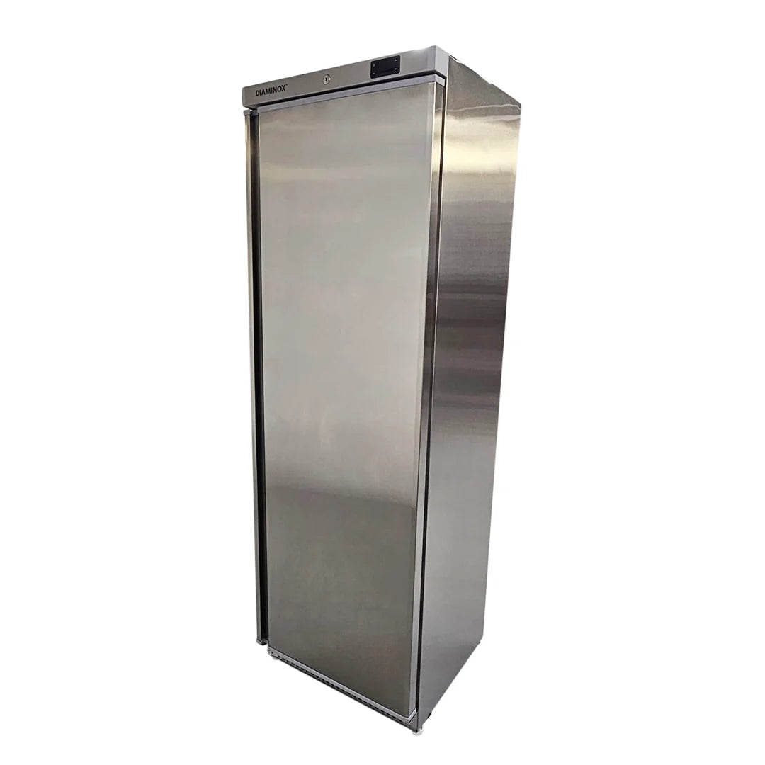 Diaminox Single Door Upright Commercial 326L Freezer - Stainless Steel