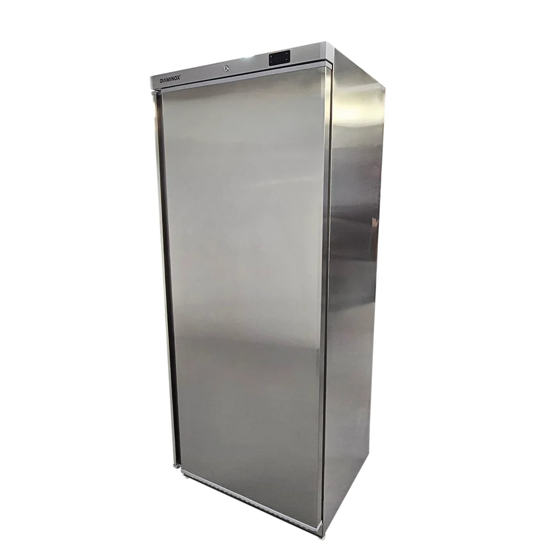 Diaminox Single Door Upright Commercial 534L Freezer - Stainless Steel