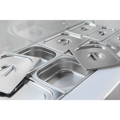 Diaminox Three Door Saladette Prep Counter