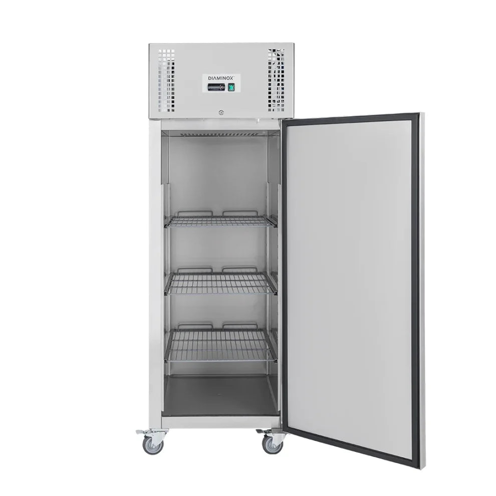 Diaminox Single Door Upright Commercial 530L Freezer - White