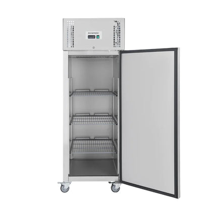 Diaminox Single Door Upright Commercial 530L Freezer - White